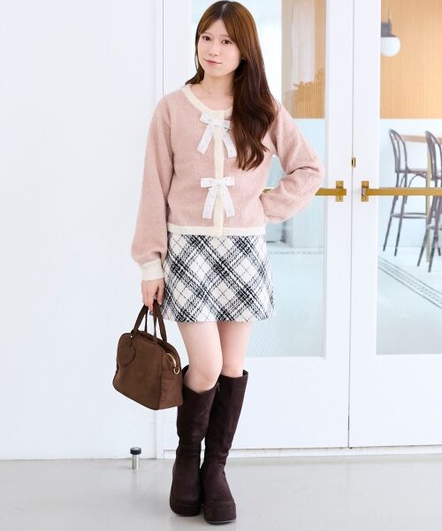 MAJESTIC LEGON / マジェスティックレゴン ミニ・ひざ丈スカート | アソートチェックミニスカパン | 詳細9