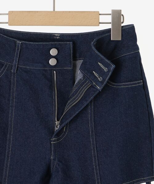 MAJESTIC LEGON / マジェスティックレゴン デニムパンツ | スリットビジューフレアデニムパンツ | 詳細30