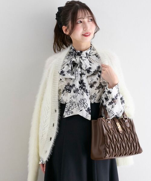 MAJESTIC LEGON / マジェスティックレゴン ミニ丈・ひざ丈ワンピース | 2wayアメスリウエストキュッとワンピ | 詳細23