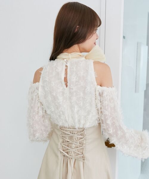 MAJESTIC LEGON / マジェスティックレゴン ミニ丈・ひざ丈ワンピース | 2wayアメスリウエストキュッとワンピ | 詳細8