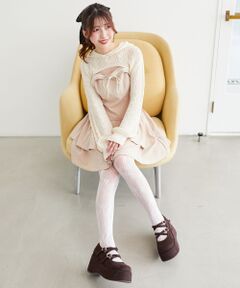 MAJESTIC LEGON / マジェスティックレゴン ミニ丈・ひざ丈ワンピース | フードボレロ×ミニキャミワンピセット