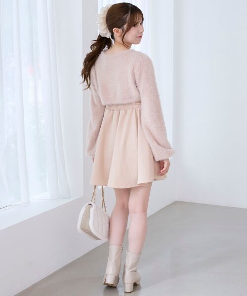 MAJESTIC LEGON / マジェスティックレゴン ミニ丈・ひざ丈ワンピース | ふわふわニット×ミニワンピセット | 詳細14