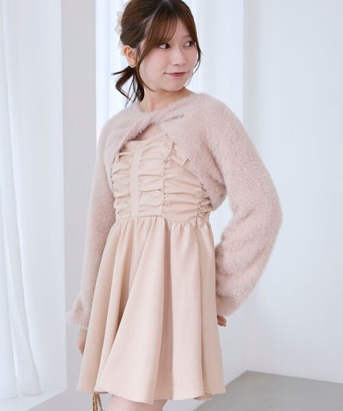 MAJESTIC LEGON / マジェスティックレゴン ミニ丈・ひざ丈ワンピース | ふわふわニット×ミニワンピセット | 詳細16