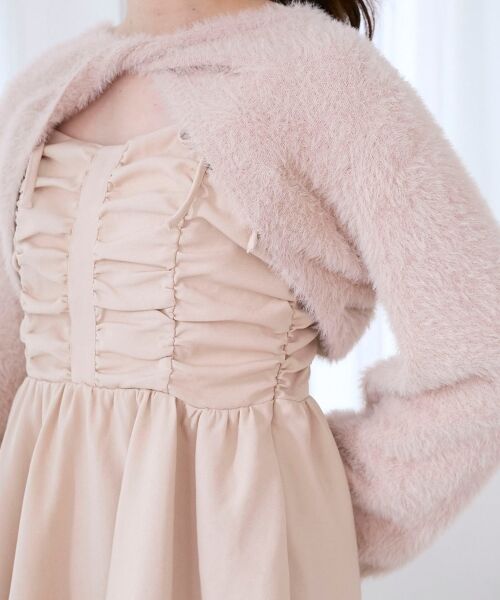 MAJESTIC LEGON / マジェスティックレゴン ミニ丈・ひざ丈ワンピース | ふわふわニット×ミニワンピセット | 詳細18