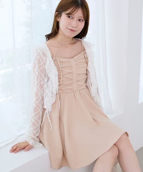 MAJESTIC LEGON / マジェスティックレゴン ミニ丈・ひざ丈ワンピース | ふわふわニット×ミニワンピセット | 詳細20