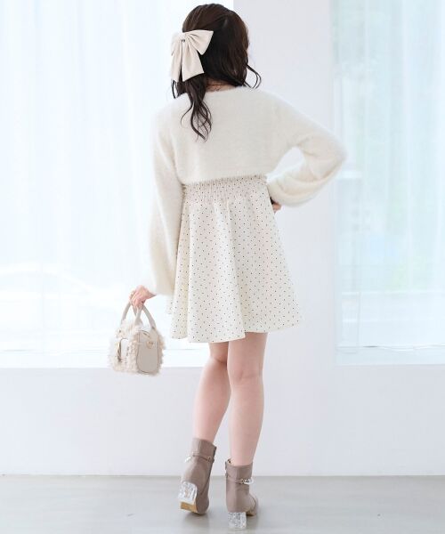 MAJESTIC LEGON / マジェスティックレゴン ミニ丈・ひざ丈ワンピース | ふわふわニット×ミニワンピセット | 詳細5