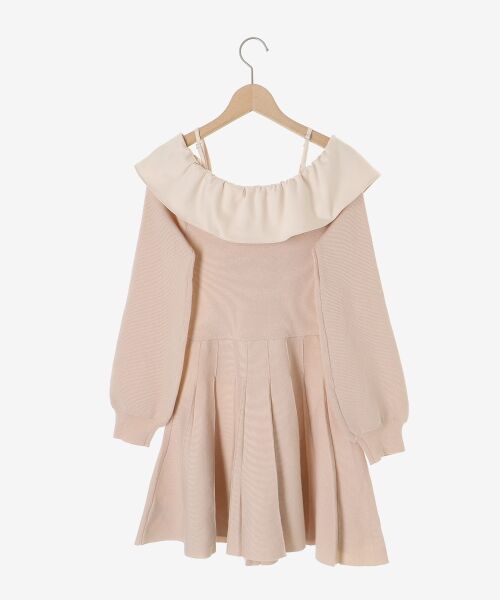 MAJESTIC LEGON / マジェスティックレゴン ミニ丈・ひざ丈ワンピース | フロントビッグリボンニットミニワンピ | 詳細27