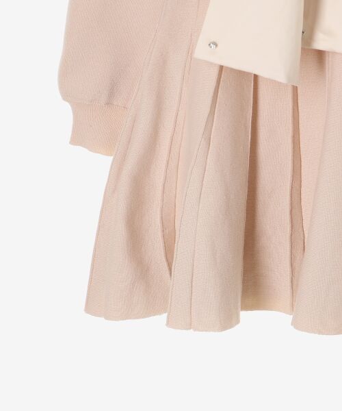 MAJESTIC LEGON / マジェスティックレゴン ミニ丈・ひざ丈ワンピース | フロントビッグリボンニットミニワンピ | 詳細30