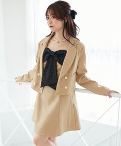 MAJESTIC LEGON / マジェスティックレゴン その他アウター | ダブルブレストショートジャケット