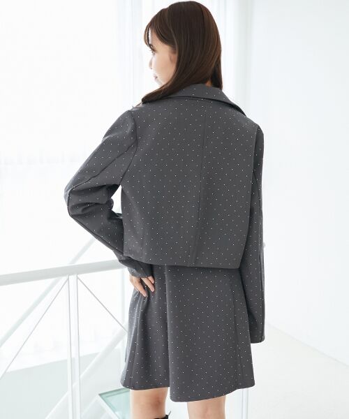 MAJESTIC LEGON / マジェスティックレゴン その他アウター | ダブルブレストショートジャケット | 詳細20