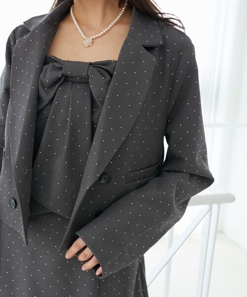 MAJESTIC LEGON / マジェスティックレゴン その他アウター | ダブルブレストショートジャケット | 詳細21