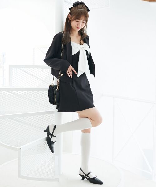 MAJESTIC LEGON / マジェスティックレゴン その他アウター | ダブルブレストショートジャケット | 詳細23