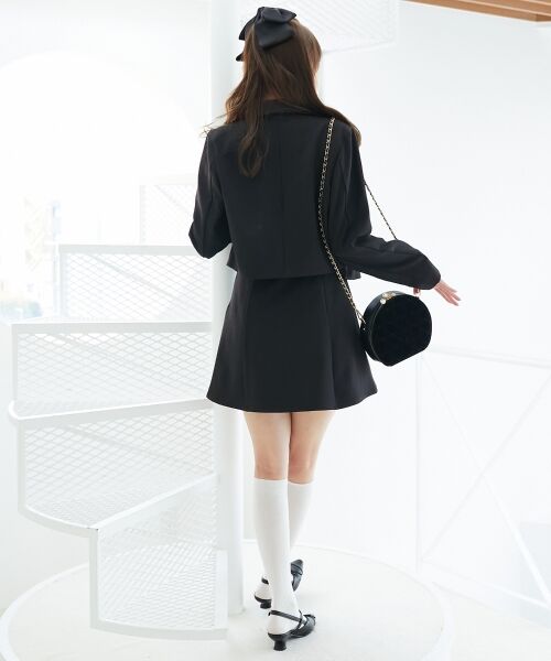 MAJESTIC LEGON / マジェスティックレゴン その他アウター | ダブルブレストショートジャケット | 詳細24