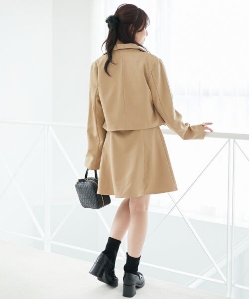 MAJESTIC LEGON / マジェスティックレゴン その他アウター | ダブルブレストショートジャケット | 詳細3