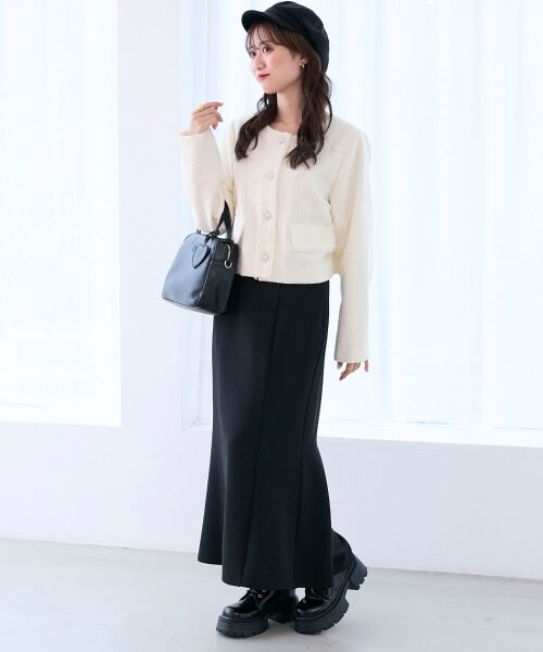 MAJESTIC LEGON / マジェスティックレゴン その他アウター | ツイードフリンジジャケット | 詳細2