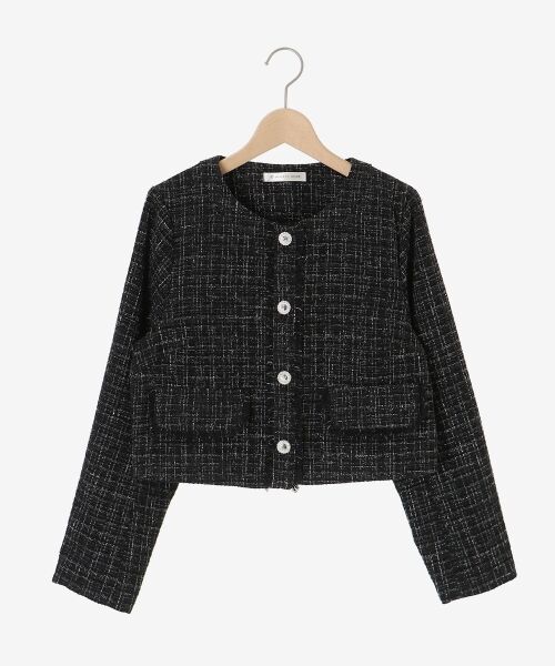 MAJESTIC LEGON / マジェスティックレゴン その他アウター | ツイードフリンジジャケット | 詳細26