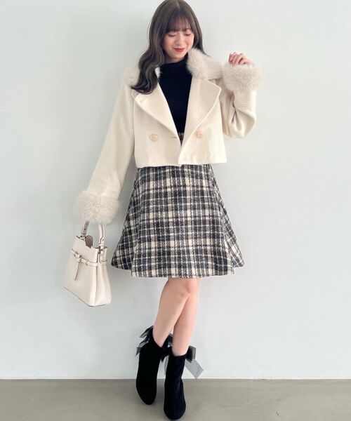 MAJESTIC LEGON / マジェスティックレゴン ブーツ（ショート丈） | ローヒール取り外しリボンブーツ | 詳細28