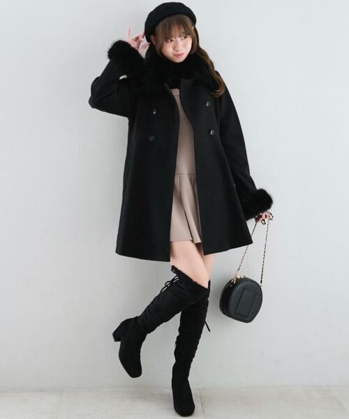 MAJESTIC LEGON / マジェスティックレゴン ブーツ（ロング丈） | 2WAYファーニーハイロングブーツ | 詳細12