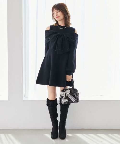 MAJESTIC LEGON / マジェスティックレゴン ブーツ（ロング丈） | 2WAYファーニーハイロングブーツ | 詳細18