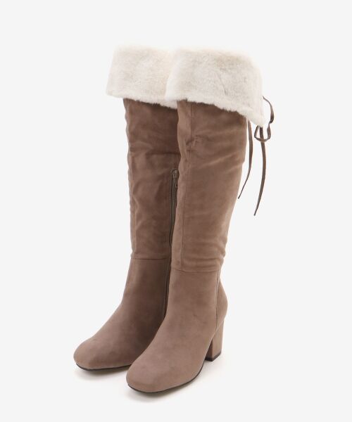 MAJESTIC LEGON / マジェスティックレゴン ブーツ（ロング丈） | 2WAYファーニーハイロングブーツ | 詳細29