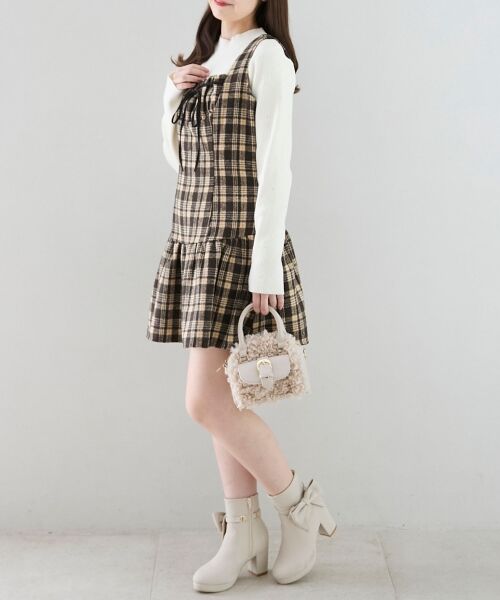 MAJESTIC LEGON / マジェスティックレゴン ブーツ（ショート丈） | 3WAYビジューリボンブーツ | 詳細8