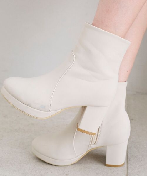 MAJESTIC LEGON / マジェスティックレゴン ブーツ(ショート丈) | 3WAYビジューリボンブーツ | 詳細13