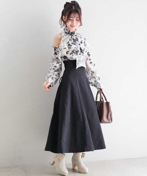 MAJESTIC LEGON / マジェスティックレゴン ブーツ(ショート丈) | 3WAYビジューリボンブーツ | 詳細7