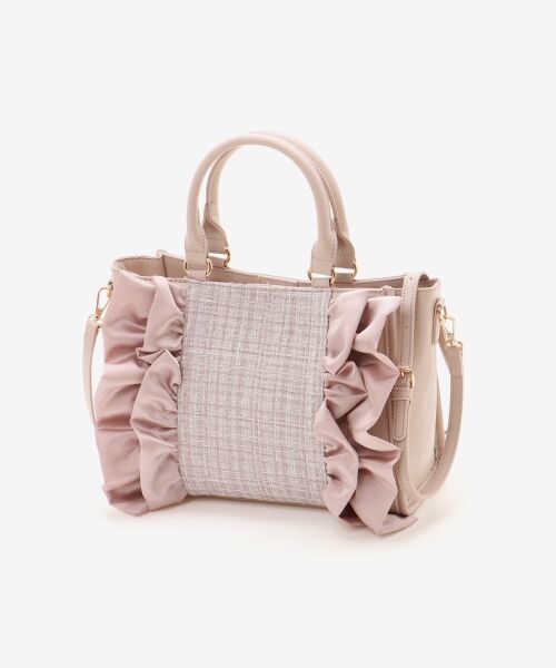 MAJESTIC LEGON / マジェスティックレゴン ショルダーバッグ | ツイードフリルショルダーバッグ | 詳細17