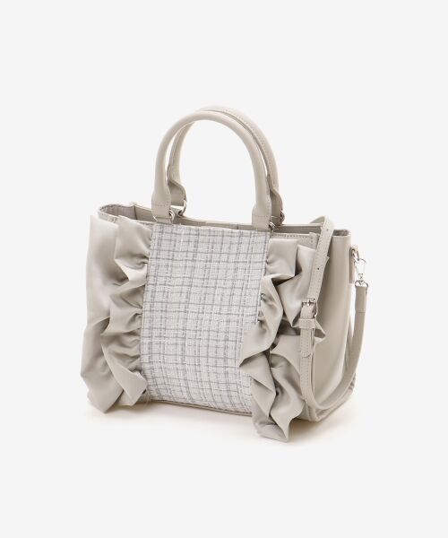 MAJESTIC LEGON / マジェスティックレゴン ショルダーバッグ | ツイードフリルショルダーバッグ | 詳細18