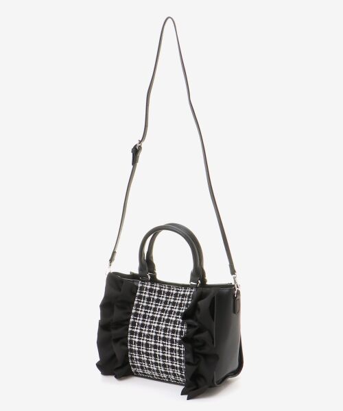 MAJESTIC LEGON / マジェスティックレゴン ショルダーバッグ | ツイードフリルショルダーバッグ | 詳細29