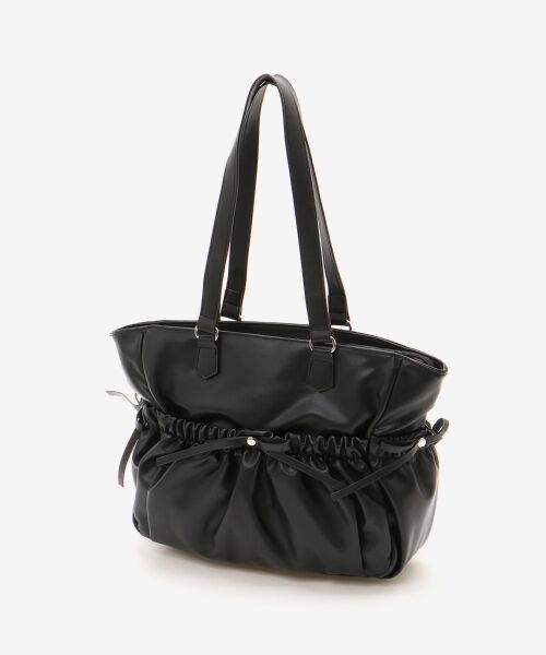 MAJESTIC LEGON / マジェスティックレゴン トートバッグ | ギャザーリボントートバッグ | 詳細24