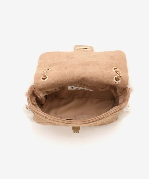 MAJESTIC LEGON / マジェスティックレゴン トートバッグ | キルティングファーチェーンバッグ | 詳細17