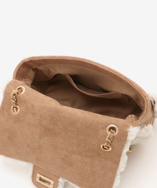 MAJESTIC LEGON / マジェスティックレゴン トートバッグ | キルティングファーチェーンバッグ | 詳細19