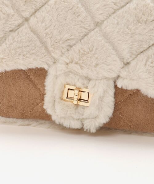 MAJESTIC LEGON / マジェスティックレゴン トートバッグ | キルティングファーチェーンバッグ | 詳細20