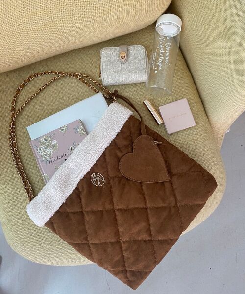 MAJESTIC LEGON / マジェスティックレゴン トートバッグ | ハートポーチセットキルティングバッグ | 詳細1