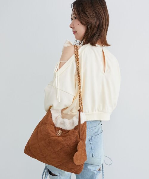 MAJESTIC LEGON / マジェスティックレゴン トートバッグ | ハートポーチセットキルティングバッグ | 詳細6