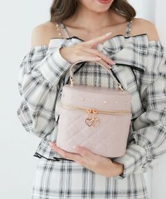 MAJESTIC LEGON / マジェスティックレゴン ショルダーバッグ | ビジューキルティングバニティ