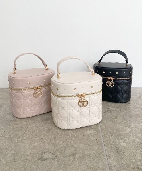 MAJESTIC LEGON / マジェスティックレゴン ショルダーバッグ | ビジューキルティングバニティ | 詳細11