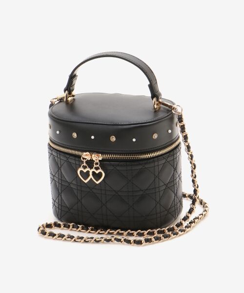 MAJESTIC LEGON / マジェスティックレゴン ショルダーバッグ | ビジューキルティングバニティ | 詳細15