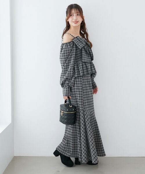 MAJESTIC LEGON / マジェスティックレゴン ショルダーバッグ | ビジューキルティングバニティ | 詳細8