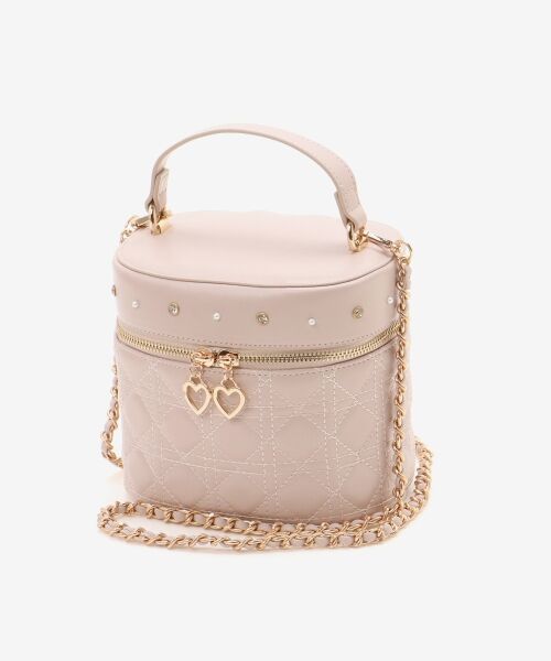 MAJESTIC LEGON / マジェスティックレゴン ショルダーバッグ | ビジューキルティングバニティ | 詳細14