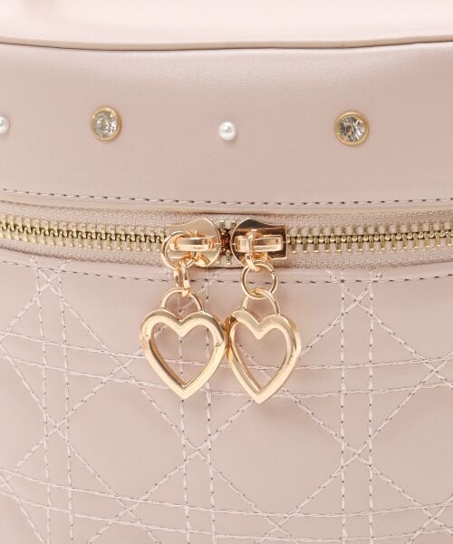 MAJESTIC LEGON / マジェスティックレゴン ショルダーバッグ | ビジューキルティングバニティ | 詳細22
