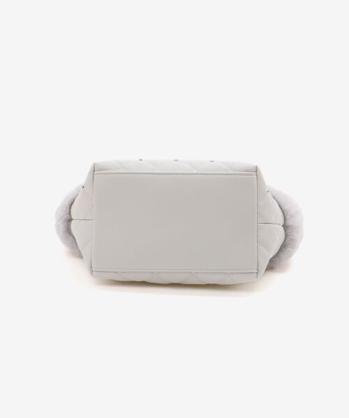 MAJESTIC LEGON / マジェスティックレゴン トートバッグ | キルティングビジューファーバッグ | 詳細17