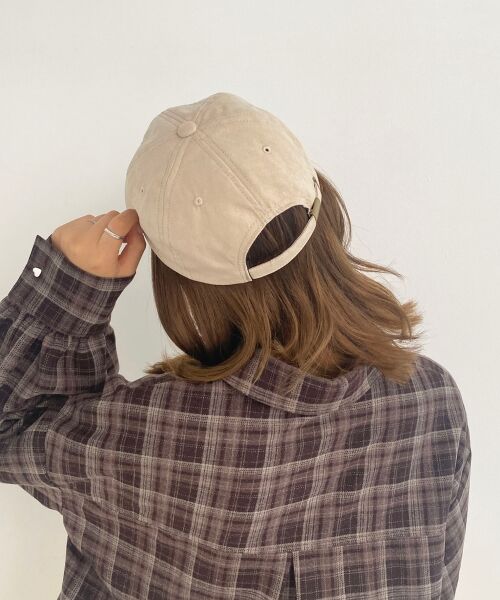 MAJESTIC LEGON / マジェスティックレゴン キャップ | フェイクスエードロングブリムキャップ | 詳細2