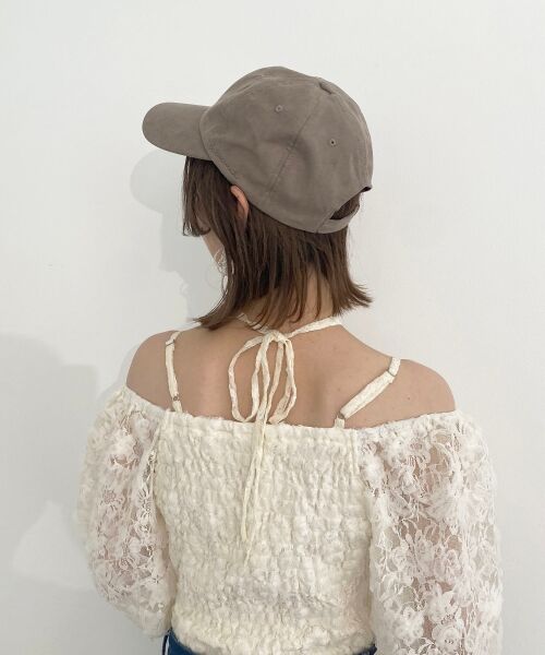 MAJESTIC LEGON / マジェスティックレゴン キャップ | フェイクスエードロングブリムキャップ | 詳細4