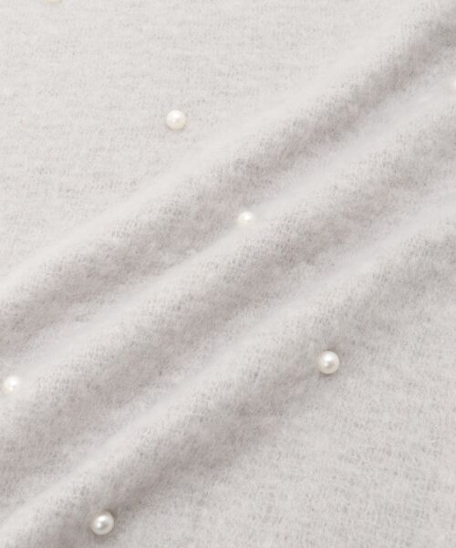 MAJESTIC LEGON / マジェスティックレゴン マフラー・ショール・スヌード・ストール | パール付きストール | 詳細8