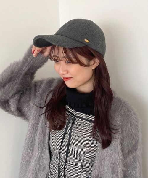 MAJESTIC LEGON/マジェスティックレゴン フェルトキャップ グレー FREE MAJESTIC LEGON/マジェスティックレゴン フェルトキャップ グレー FREE