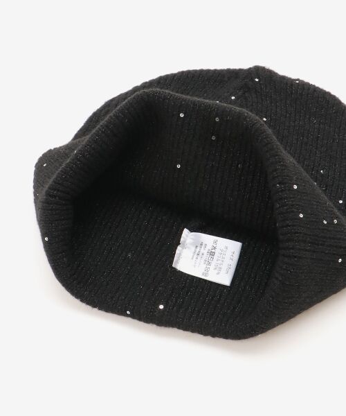 MAJESTIC LEGON / マジェスティックレゴン ニットキャップ | スパンコールニットワッチ | 詳細6