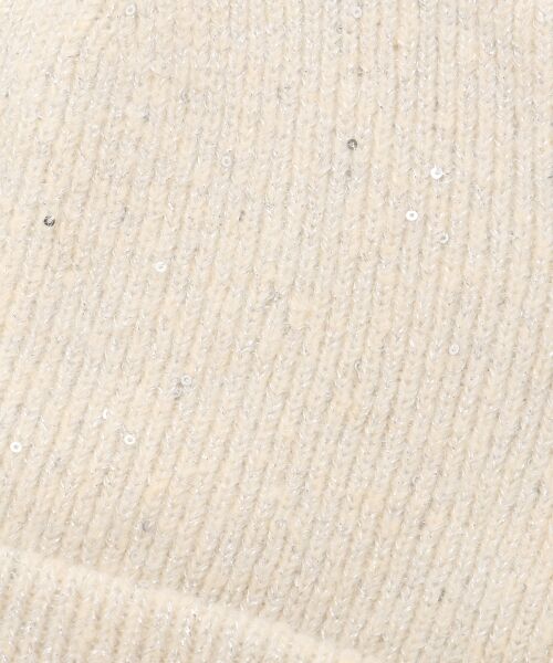 MAJESTIC LEGON / マジェスティックレゴン ニットキャップ | スパンコールニットワッチ | 詳細8