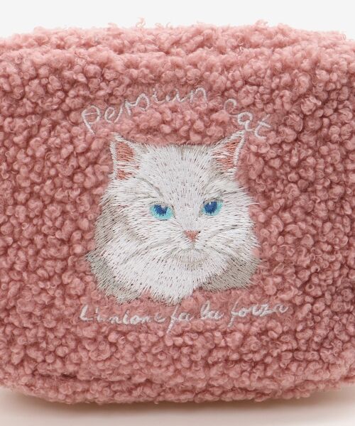 MAJESTIC LEGON / マジェスティックレゴン ポーチ | ボア刺繍ポーチ | 詳細17